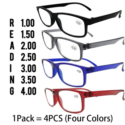Pack reading glasses - 4,