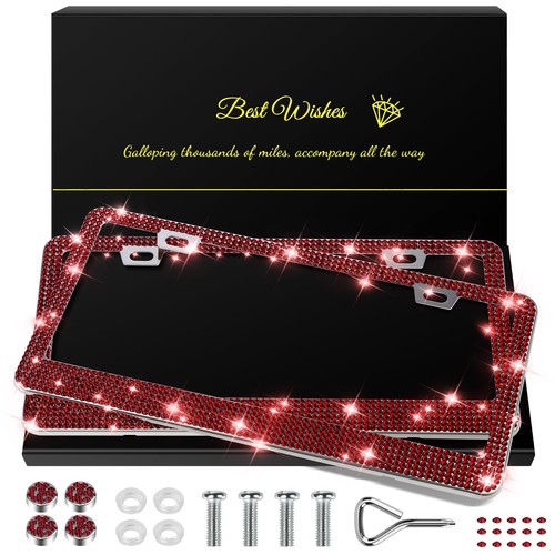 Pack bling license plate - pack,