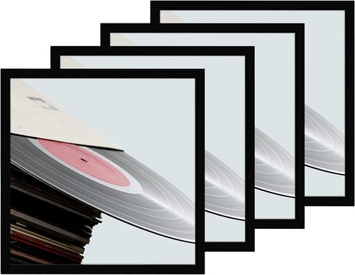Pack 5x12 black vinyl - 4,
