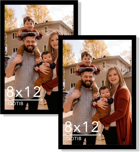8x12 picture frames black or - frames,
