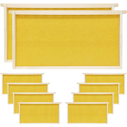Pack beehive frames deep - 10,